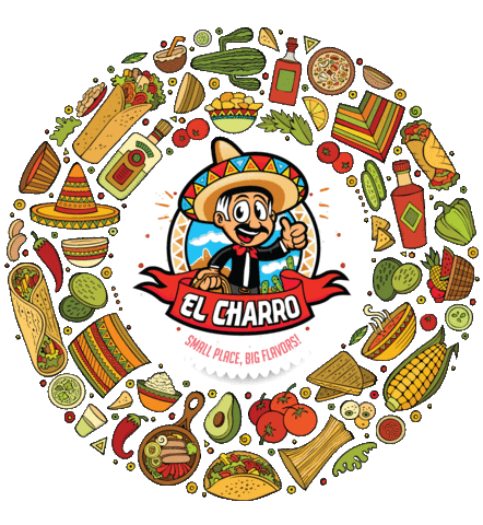 Charro Mexican Food Sticker