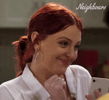 Happy Happiness GIF by Neighbours (Official TV Show account)