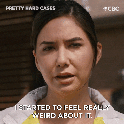 Something Aint Right I Feel Weird About This GIF by CBC