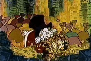 Giphy - scrooge mcduck GIF