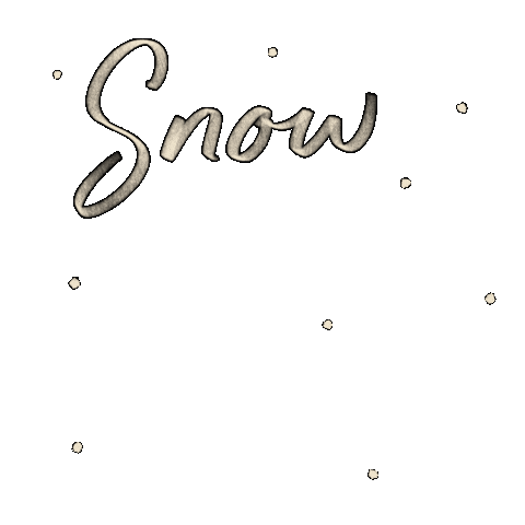 Snow Winter Sticker by Natasha Reddy Studio