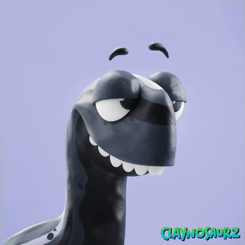 Angry T-Rex GIF by Claynosaurz