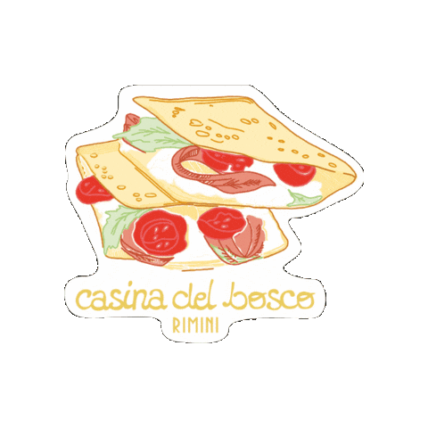 Piadina Sticker by Casina del Bosco