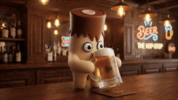 Cheers Bar GIF by Bored On Chain