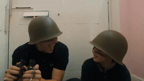 animated german helmet