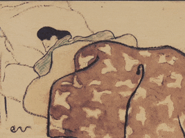 Tired In Bed GIF by Barbara Pozzi