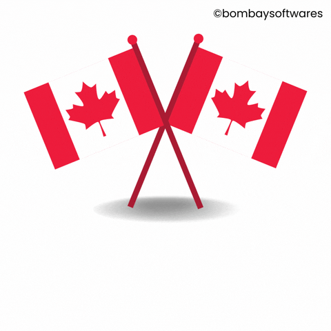 Canadian Celebration GIF by Bombay Softwares