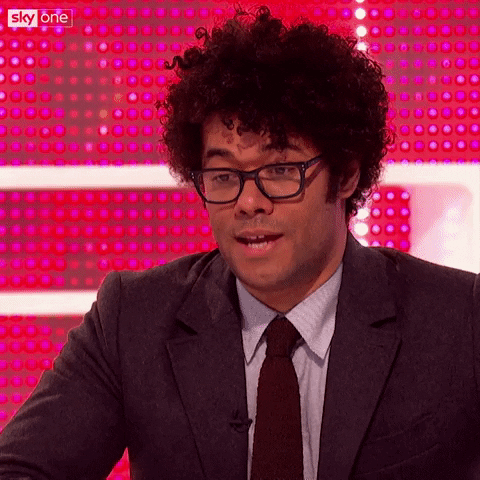 well what can i say richard ayoade GIF by Sky