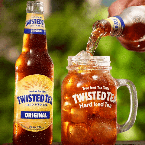 sun drinking GIF by Twisted Tea