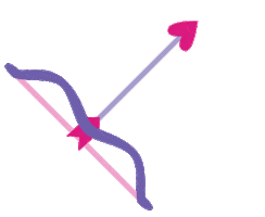 Cupid Sticker by Bagboard