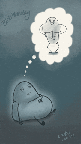 Blob GIF by EleMcKayArtist