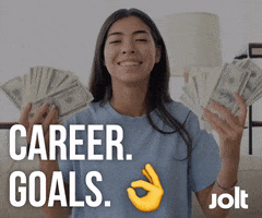Jolt_io money congrats goals career GIF