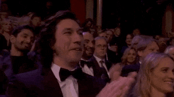 adam driver clapping GIF by BAFTA
