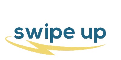 Lightning Swipe Up Sticker