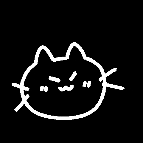 lucygooseyart anime cat kawaii kitty GIF