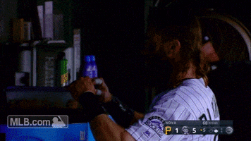 snacking charlie blackmon GIF by MLB