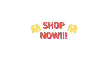 Shopping Elephant Sticker