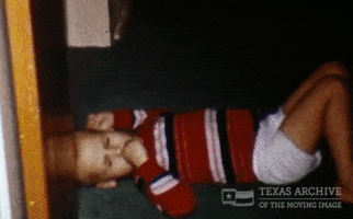 Tired Wake Up GIF by Texas Archive of the Moving Image