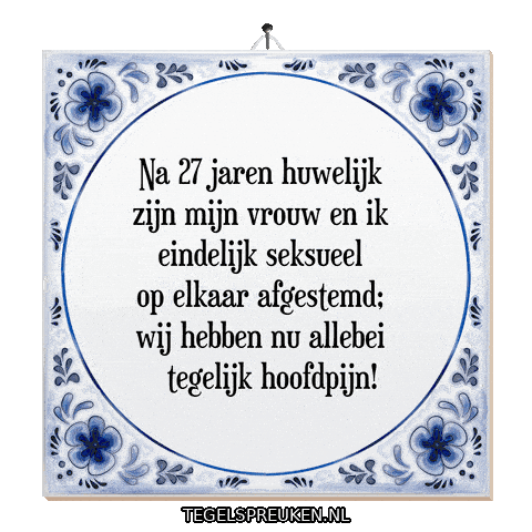 Humor Wijsheid Sticker by Tegelspreuken.nl