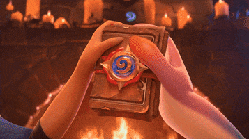 excitement hearthstone GIF