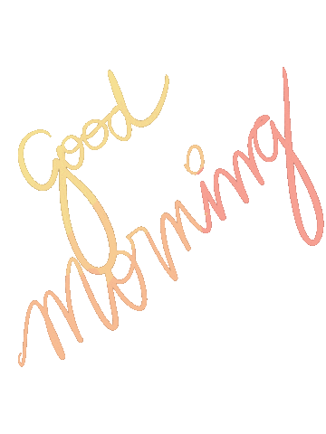 Happy Good Morning Sticker