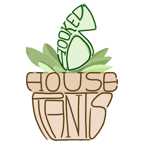 Hooked on Houseplants Sticker