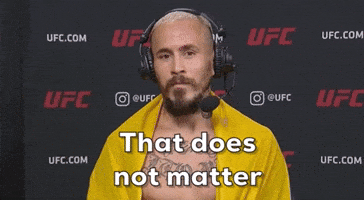 Does Not Matter Marlon Vera GIF by UFC