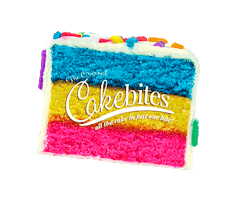 Rainbow Cake Sticker by Cakebites