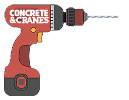 Drill Concrete Sticker by stidwel