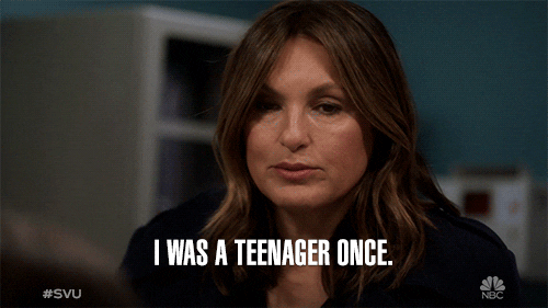 youth i was a teenager once GIF by SVU