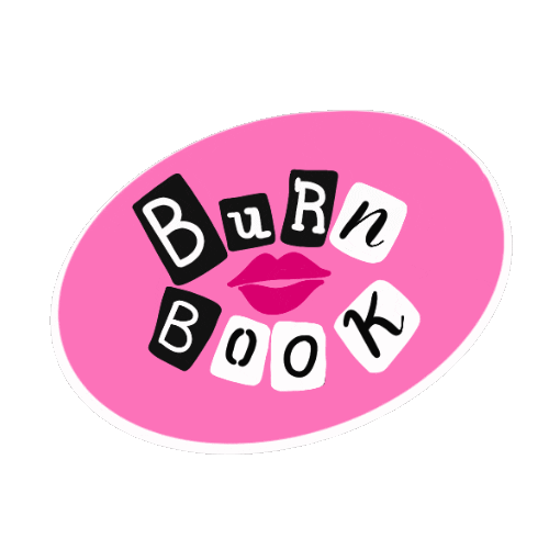 Mean Girls Burn Book - Mean Girls - Sticker