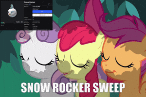 My Little Pony Snow GIF