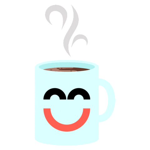 Cafe Cup Sticker