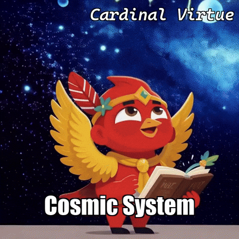 Stars Universe GIF by The Cardinal Virtue