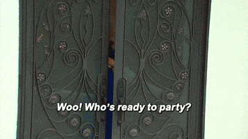 real housewives party GIF