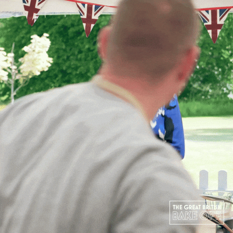 Congrats Congratulate GIF by The Great British Bake Off