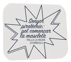 Senyor Pirotecnic Sticker