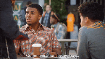 Talking Express Yourself GIF by grown-ish
