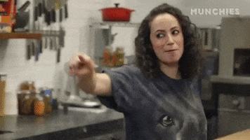 Oh Yeah Pointing GIF by Munchies