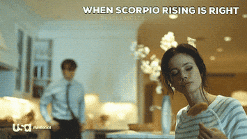 leo astrology scorpio scorpio rising leo rising GIF
