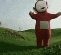 Teletubbies 4 friends animated GIF