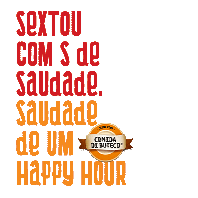 Cdb Sticker by Comida di Buteco