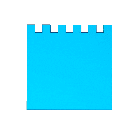 Pixelburg Sticker