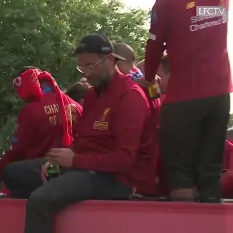 Happy Champions League GIF by Liverpool FC