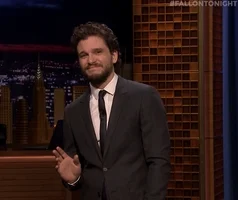 fallontonight sad game of thrones awkward goodbye GIF
