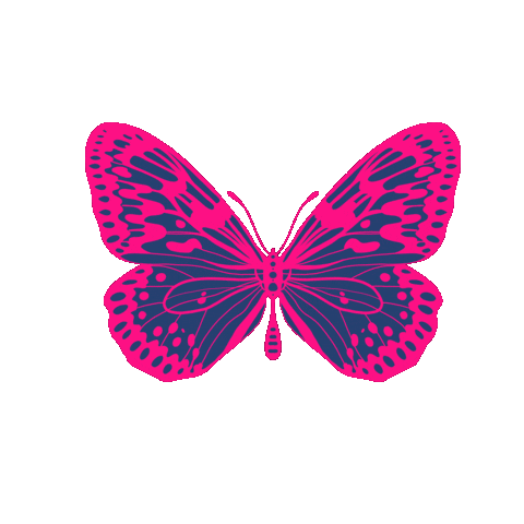Fly Butterfly Sticker