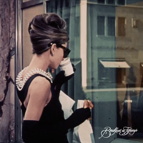 Audrey Hepburn Coffee GIF by Paramount Movies - Find & Share on GIPHY