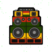 レゲエ Sticker