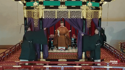  japan naruhito emperor naruhito enthronement 今上天皇徳仁 GIF