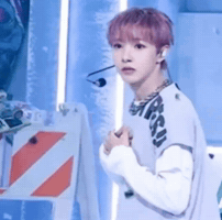 Shocked Huang Renjun GIF